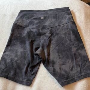 Lulu tie-dye biker shorts. Like new.